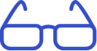 Prescription and Drugstore Reading Glasses Icon